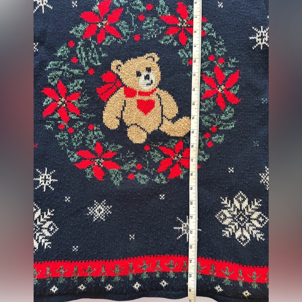 Vintage Nutcracker Bear Holiday Sweater - Picture 5 of 5